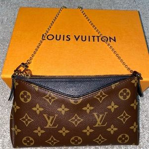 Louis Vuitton Monogram Pallas Clutch